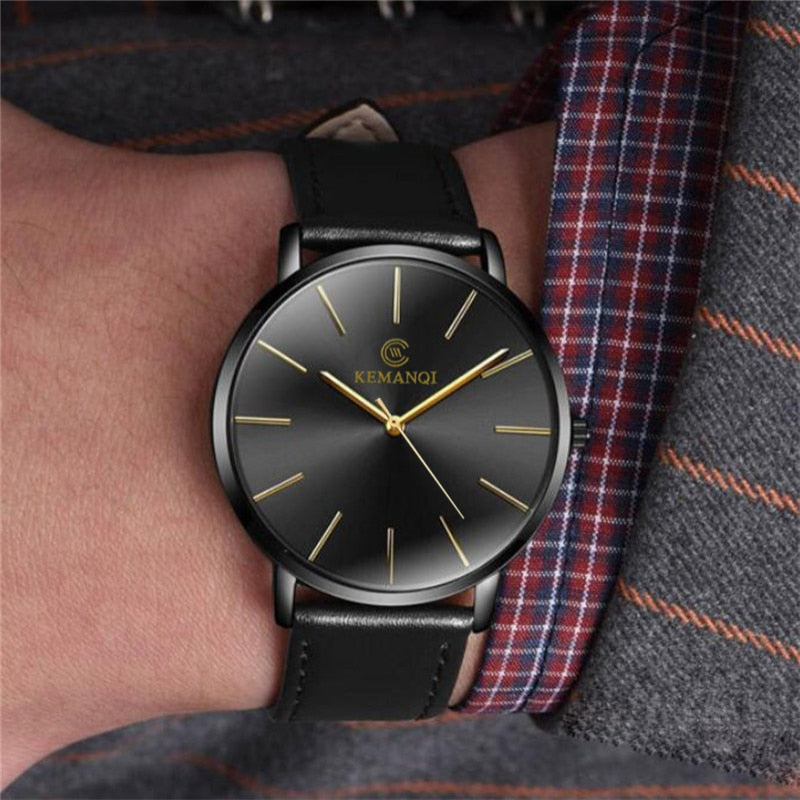 Relogio Masculino Mens Watches Top Brand Luxury Ultra-thin Wrist Watch Men Watch Men's Watch Clock erkek kol saati reloj hombre - Meyar