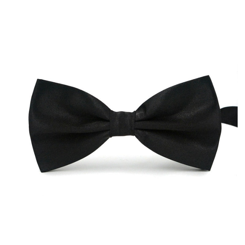 Sale 1PC Gentleman Men Classic Satin Bowtie Necktie For Wedding Party Adjustable Bow tie knot - Meyar