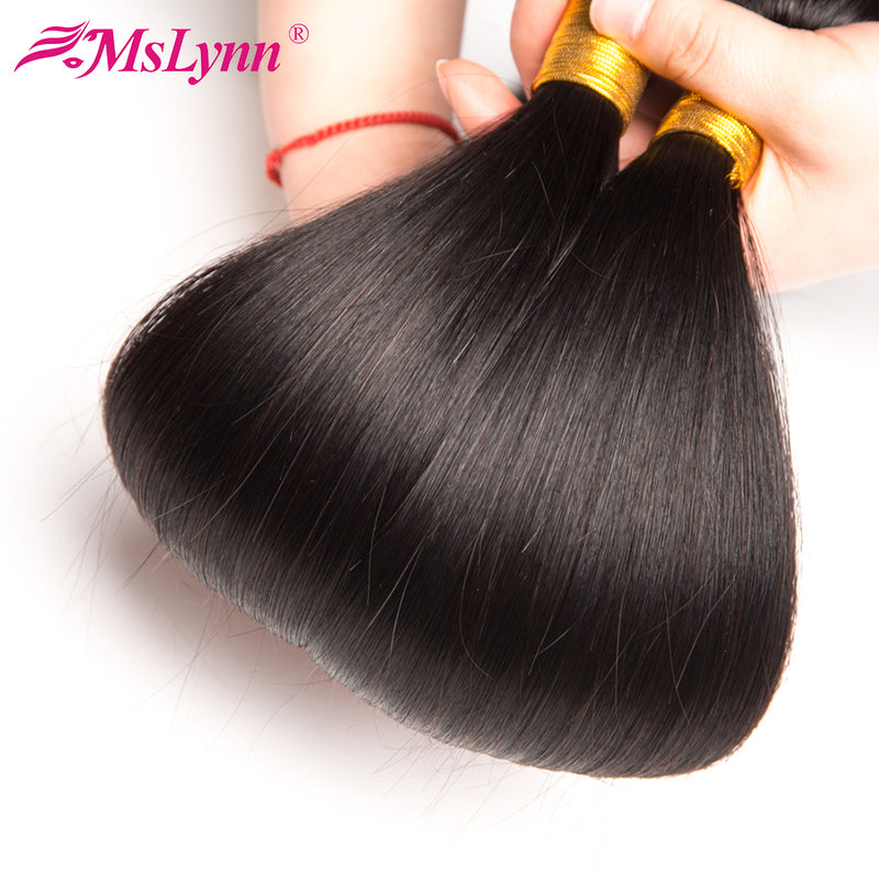 Brazilian Hair Extension Natural black. - Meyar