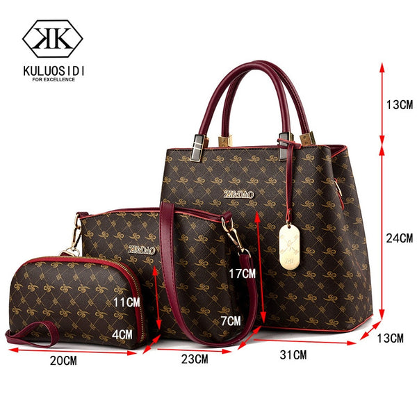 Leather Luxury Handbags - Meyar