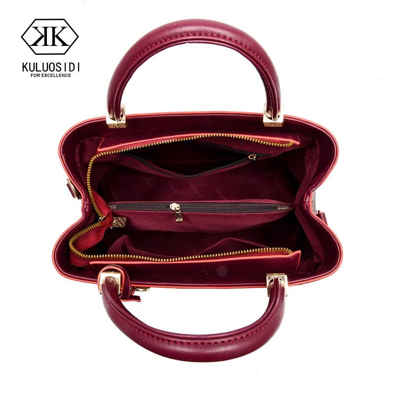 Leather Luxury Handbags - Meyar