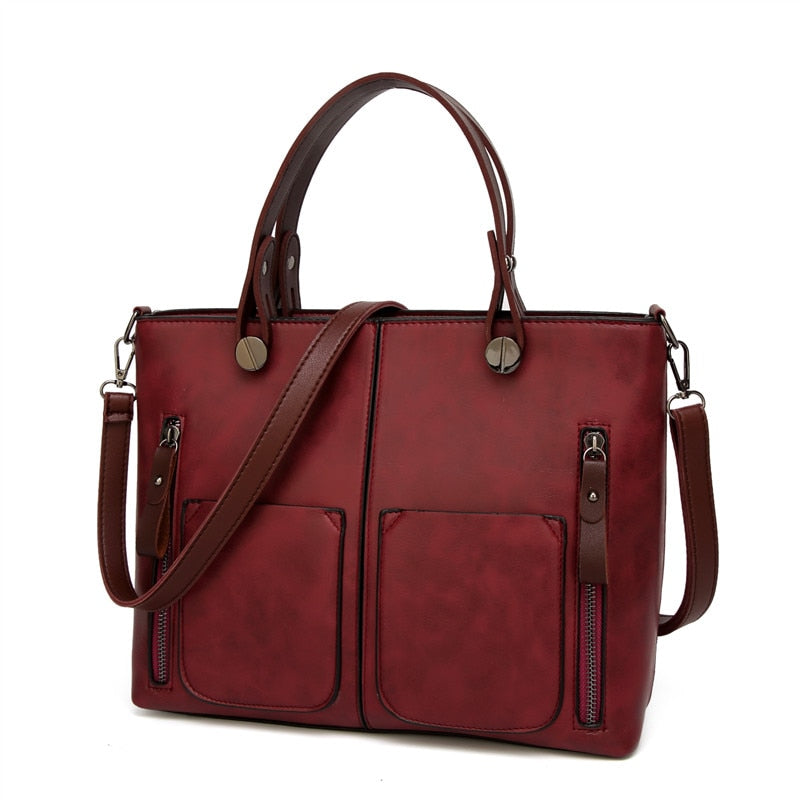 Tinkin Vintage  Women Shoulder Bag Female Causal Totes for Daily Shopping All-Purpose High Quality Dames Handbag - Meyar