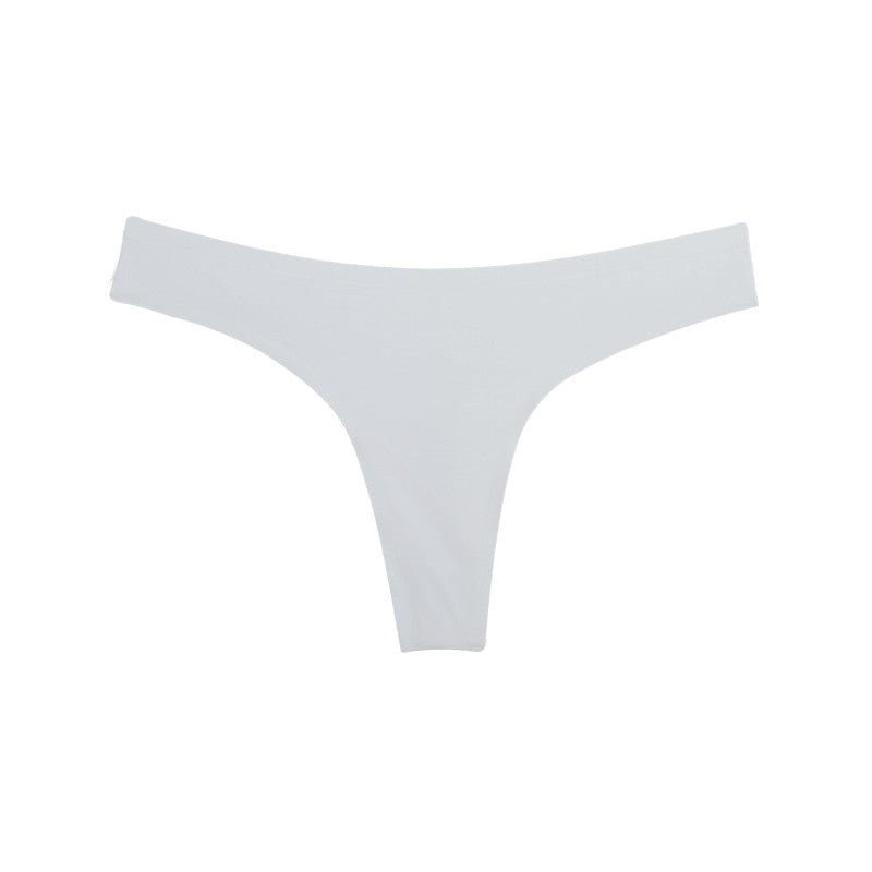 Wealurre New Women Underwear Invisible Seamless T Panties G-String Female Sexy Thongs Intimates Ultrathin Lingerie Ladies Briefs - Meyar