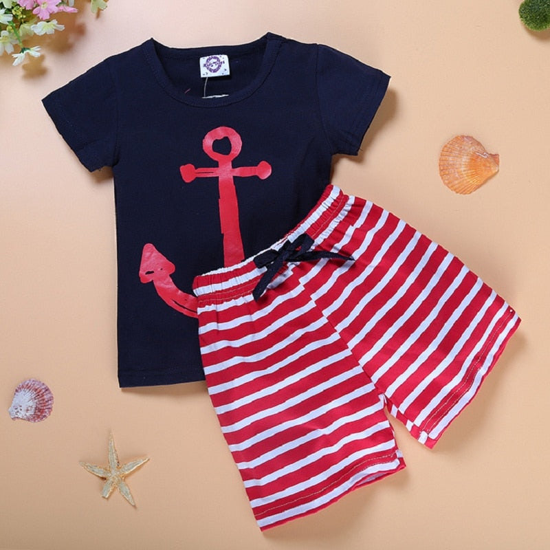 Boy's Summer Clothing Sets - Meyar